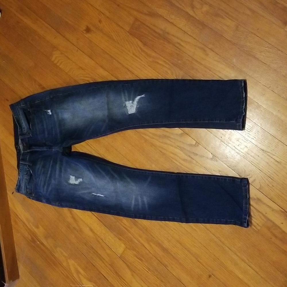REQUEST PREMIUM DISTRESSED JEANS, 32 X 32